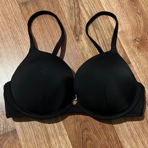 Victoria’s Secret Swim, Push-up Top, Black